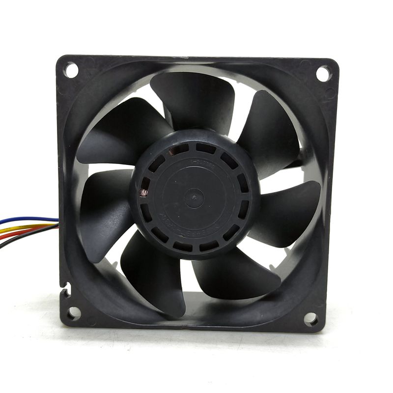 Sanyo Denki 9G0812P1F061 80x80x38mm 12V DC 0.58A 4-Wire PWM Axial Cooling Fan