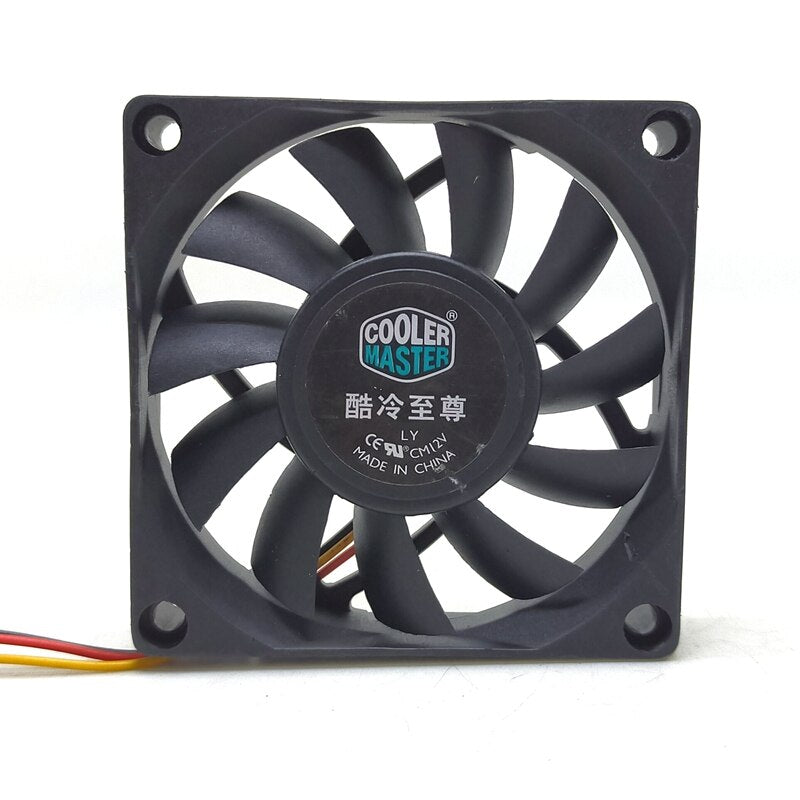 Cooler Master A7015-30RB-3AN-F1 70x70x15mm 12V DC 0.22A 3-Wire Axial Cooling Fan