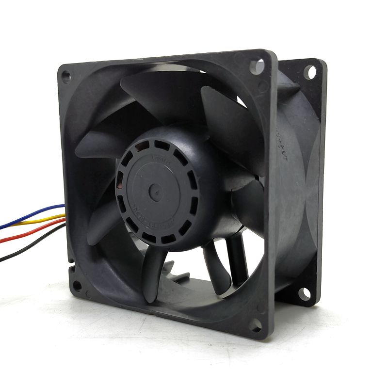 Sanyo Denki 9G0812P1F061 80x80x38mm 12V DC 0.58A 4-Wire PWM Axial Cooling Fan