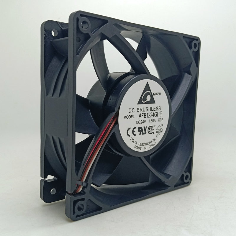 Delta AFB1224GHE 120x120x38mm 24V DC 1.60A Axial Cooling Fan
