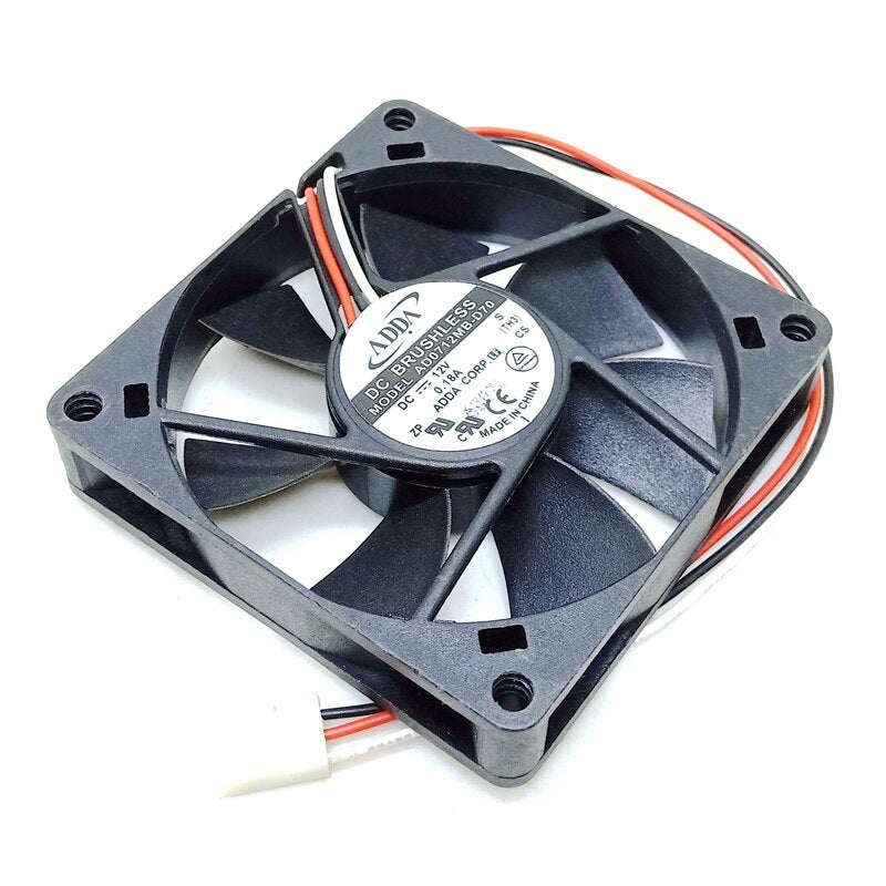 ADDA AD0712MB-D70 70x70x15mm 12V DC Axial Cooling Fan