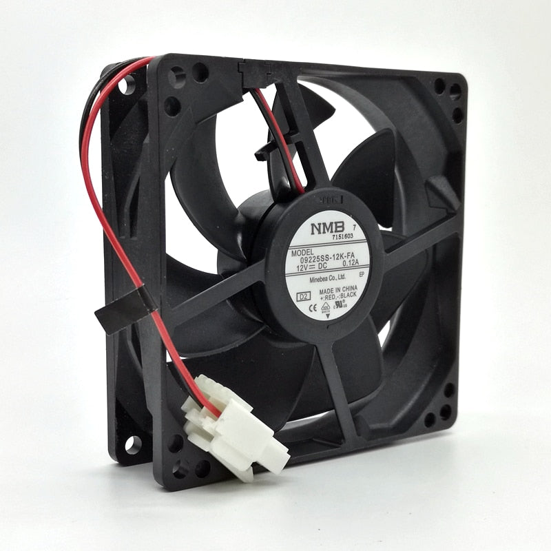 NMB 09225SS-12K-FA 90x90x25mm 12V DC Axial Cooling Fan