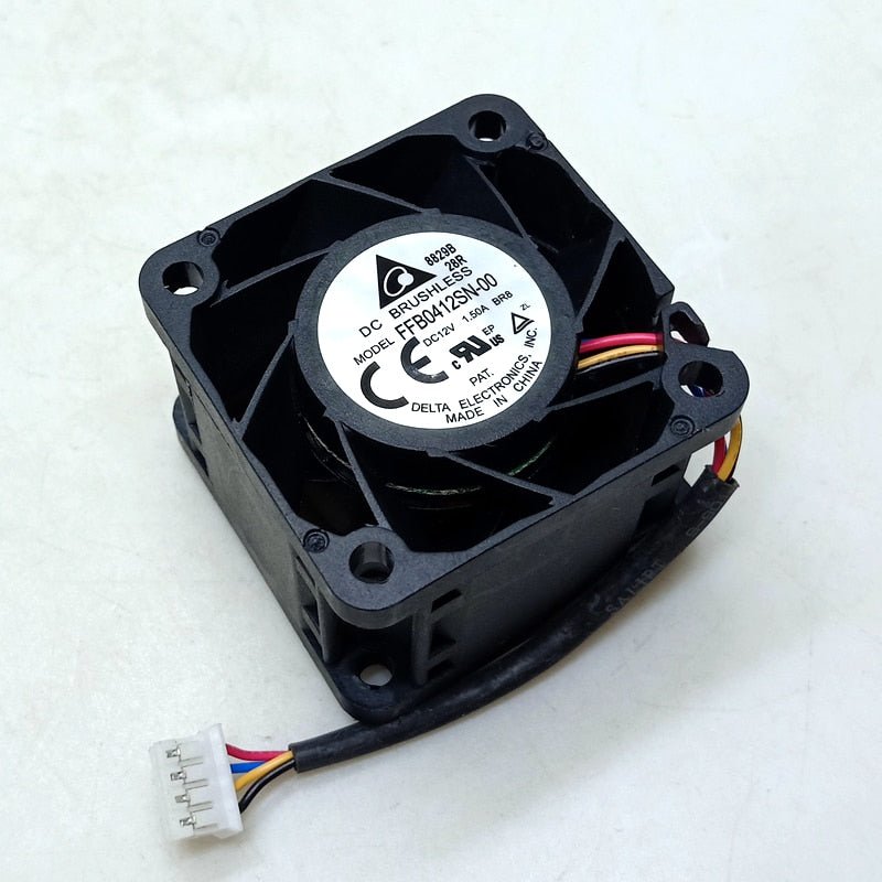 Delta FFB0412SN-00 40x40x28mm 12V DC 1.50A Axial Cooling Fan