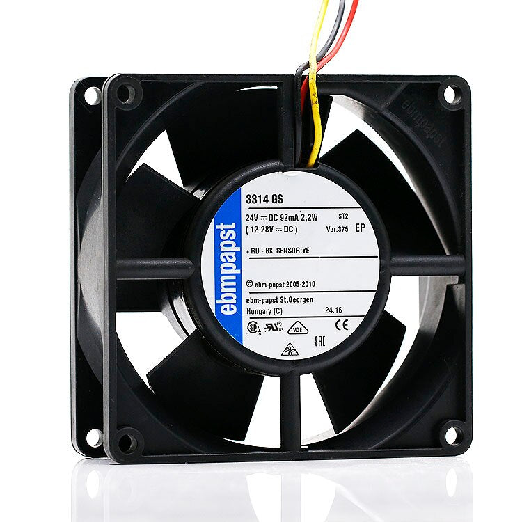 ebm-papst 3314GS 24V DC 90x90x32mm Brushless Cooling Fan