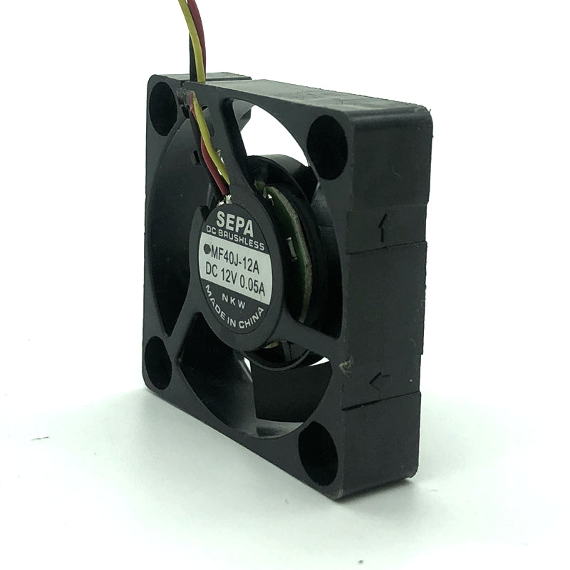SEPA MF40J-12A 40x40x10mm 12V DC 0.05A Axial Cooling Fan