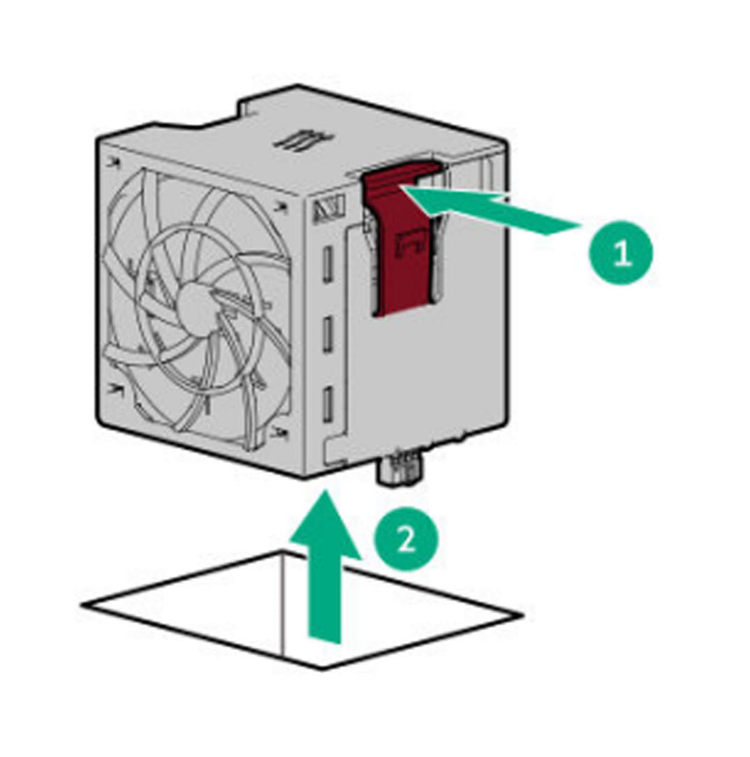 P58464-B21 - 2U Standard Fan Kit | HPE ProLiant DL3X5 Gen11