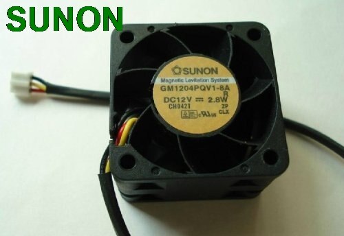 SUNON GM1204PQV1-8A 40x40x28mm 12V DC Axial Cooling Fan