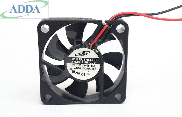 ADDA AD4512HB-G70 12V DC 0.09A Axial Cooling Fan