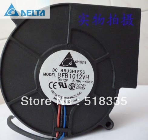 Delta BFB1012VH 97.2x94.4x33mm 12V DC 1.50A DC Blower Fan