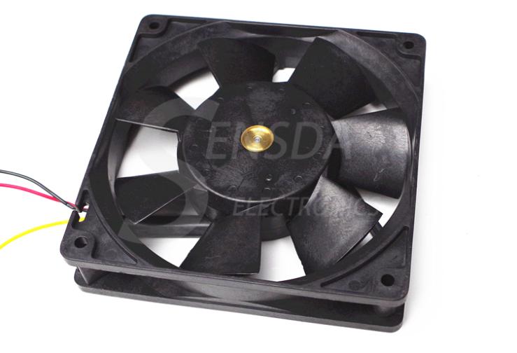Sanyo Denki 109P1212H401 120x120x25mm 12V DC 0.45A Axial Cooling Fan