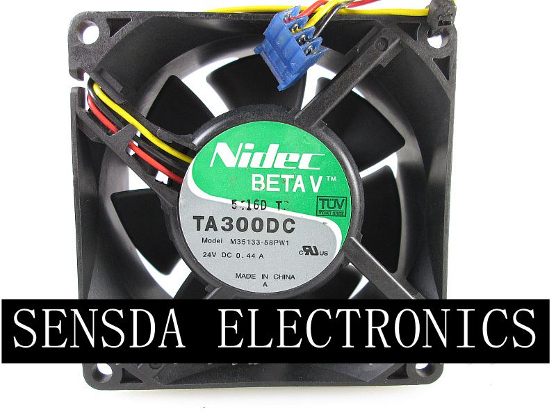 Nidec TA300DC 80x80x38mm 24V DC 0.44A Axial Cooling Fan
