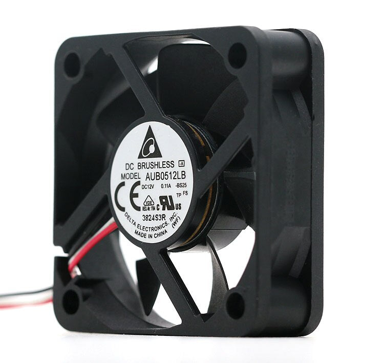 Delta AUB0512LB 50x50x15mm 12V DC 0.11A Axial Cooling Fan