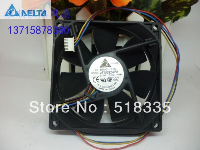 Delta AFB0924VH 92x92x25.4mm 24V DC 0.22A DC Axial Fan