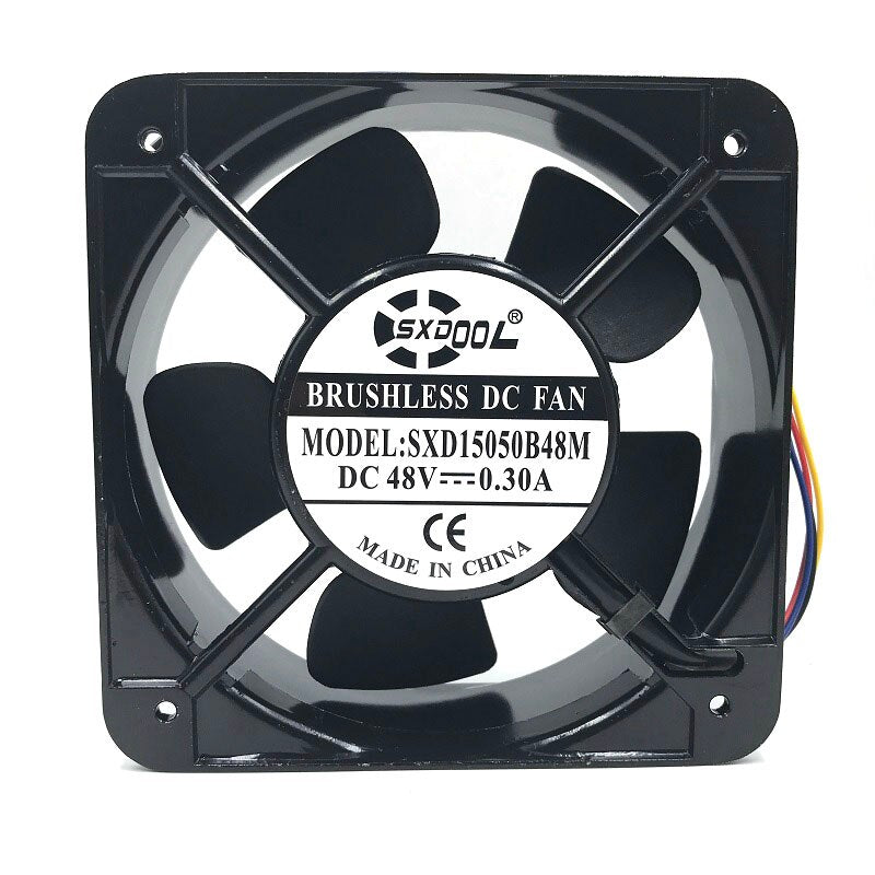 SXDOOL SXD15050B48M 48V DC 150x150x50mm Brushless Cooling Fan