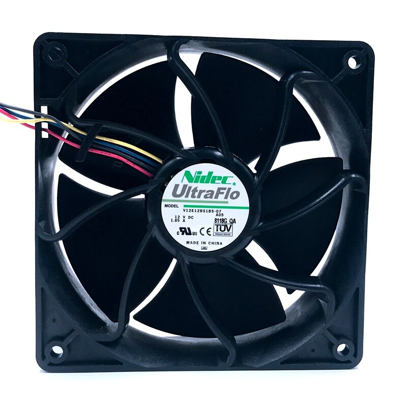Nidec V12E12BS1B5-07 12V DC 120x120x38mm Brushless Cooling Fan