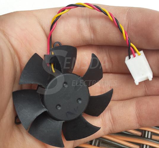 Delta AUB0512HHB 50x50x15mm 12V DC 0.27A Axial Cooling Fan