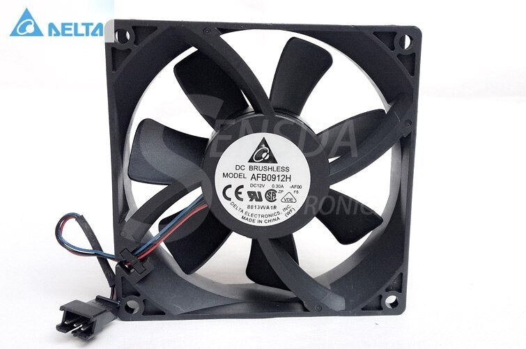 Delta AFB0912H 92x92x25.4mm 12V DC 0.16A DC Axial Fan