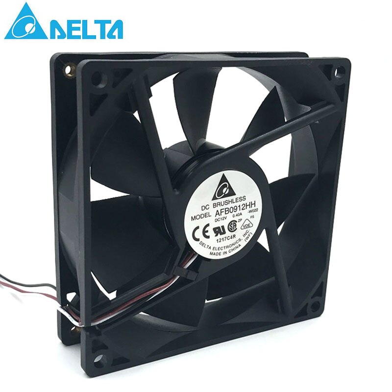 Delta AFB0912HH 92x92x25.4mm 12V DC 0.25A DC Axial Fan
