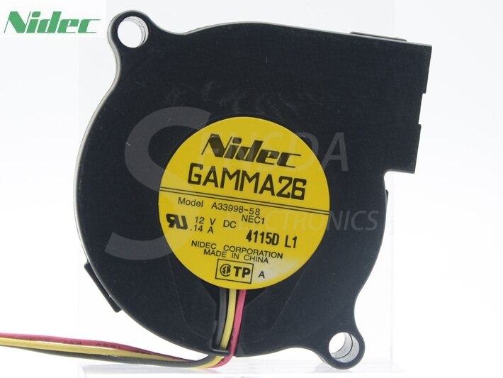 Nidec LT260 33x33x99mm EC Axial Cooling Fan