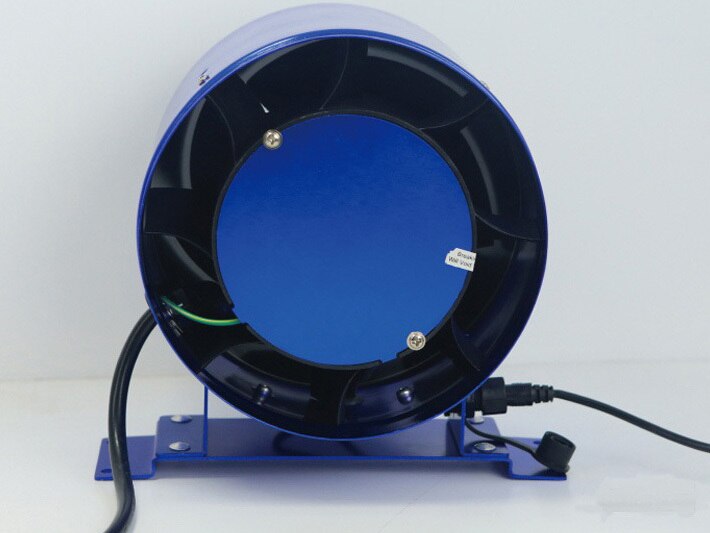 SXDOOL 6 inch 150mm Mixed Flow Inline Duct Fan 115/230V AC 510CMH 300CFM 4200RPM with Speed Control