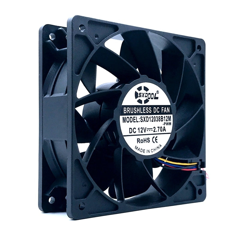 Delta QFR1212GHE 120x120x38mm 12V DC 10 A Axial Cooling Fan