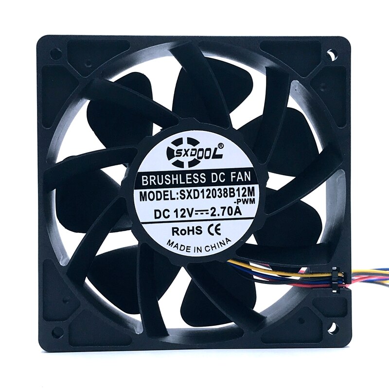 Delta QFR1212GHE 120x120x38mm 12V DC 10 A Axial Cooling Fan