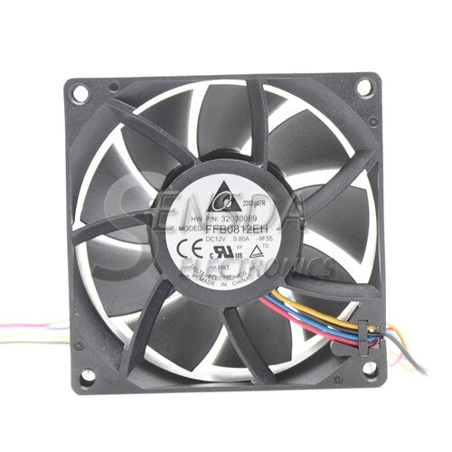 Delta FFB0812EH 80x80x25mm 12V DC 0.80A Axial Cooling Fan
