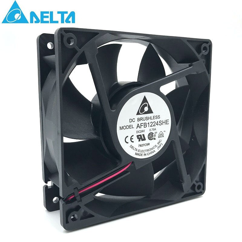 Delta AFB1224SHE 24V DC 120x120x38mm DC Axial Fan