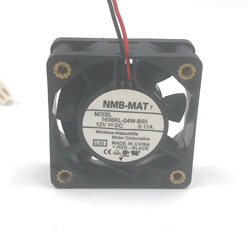 NMB 1606KL-04W-B50 40x40x15mm 12V DC 0.11A Axial Cooling Fan
