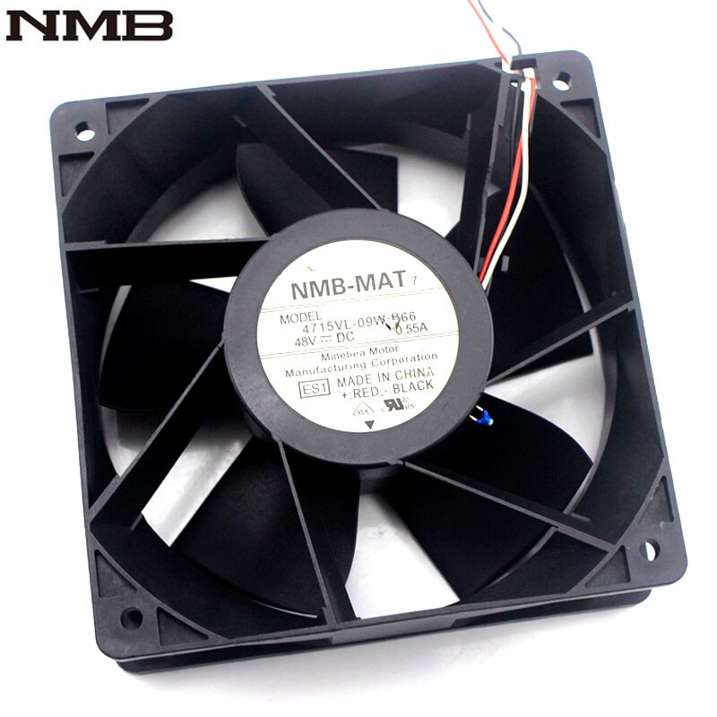NMB 4715VL-09W-B66 120x120x38mm 5V DC Axial Cooling Fan