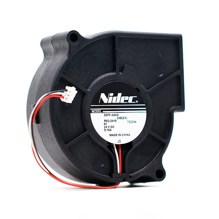 Nidec D07F-24SG 24V DC 75x75x30mm DC Blower Fan 01A