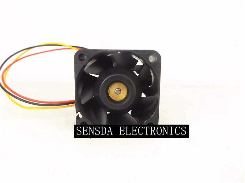 Sanyo Denki 9GV0412J314 40x40x28mm 12V DC 0.60A 3-Wire Axial Cooling Fan