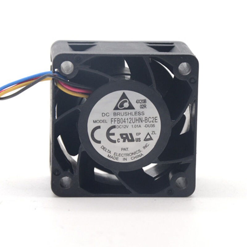 Delta FFB0412UHN 40x40x28mm 12V DC 1.01A Axial Cooling Fan