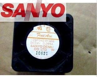 Sanyo Denki 109P0424H3D05 40x40x28mm 24V DC 0.095A Axial Cooling Fan