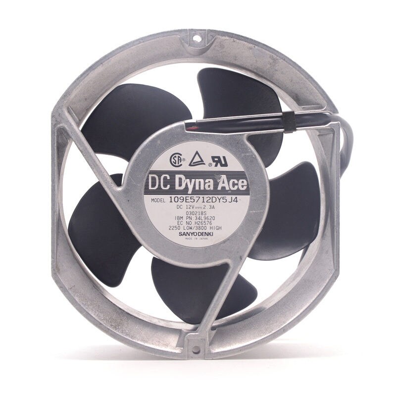 Sanyo Denki 109E5712DY5J4 172x172x51mm 12V DC 2.3A Axial Cooling Fan