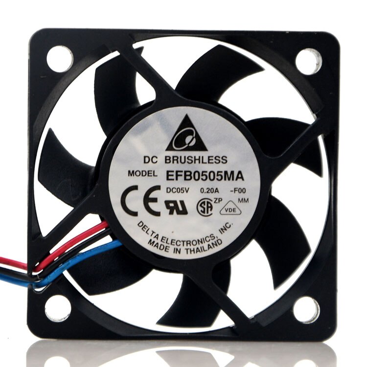 Delta EFB0505MA 50x50x10mm 5V DC 0.13A Axial Cooling Fan
