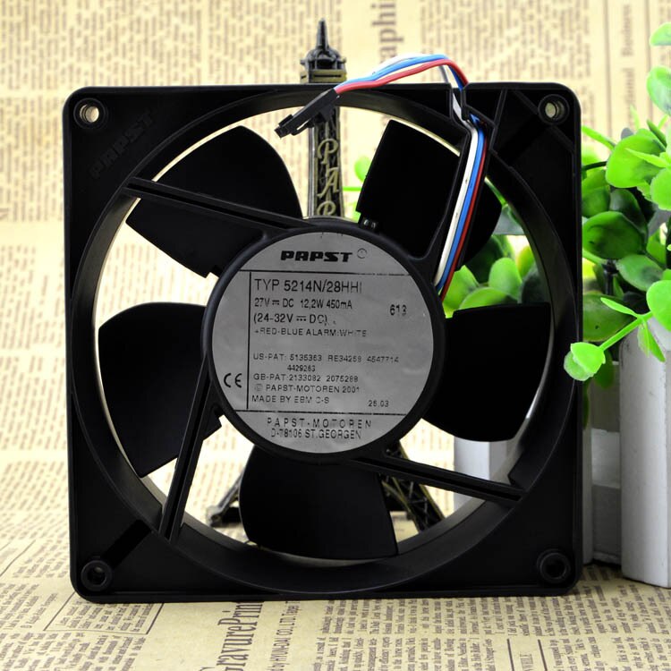 ebm-papst 5214N/28HHI 52x52x14mm Axial Cooling Fan