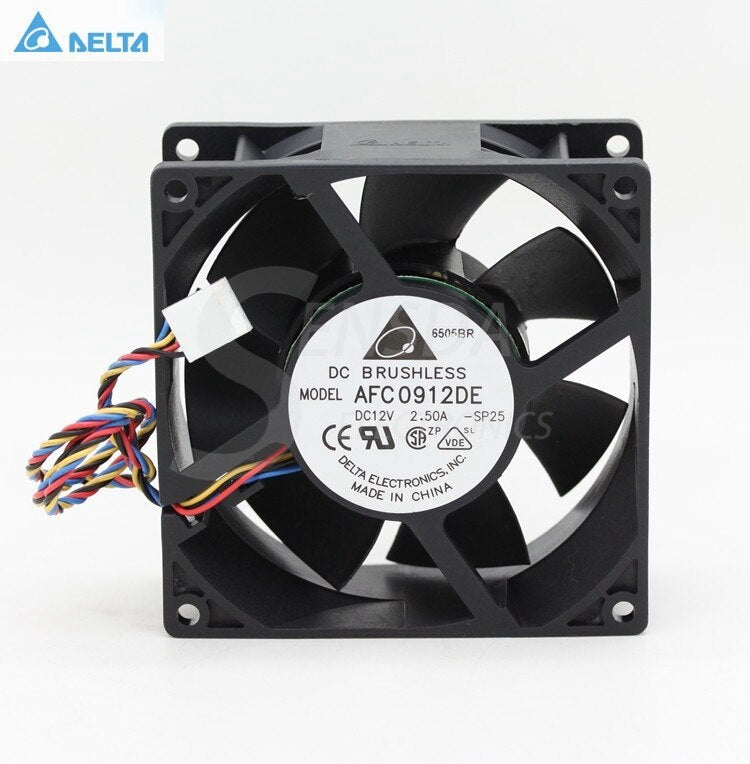 Delta AFC0912DE 92x92x38mm 12V DC 3A Axial Cooling Fan