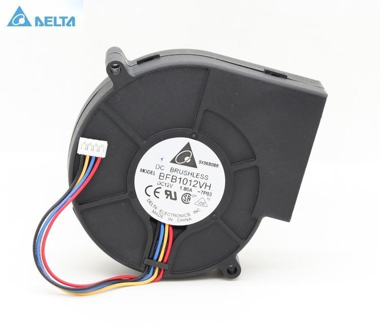 Delta BFB1012VH 97.2x94.4x33mm 12V DC 1.50A DC Blower Fan