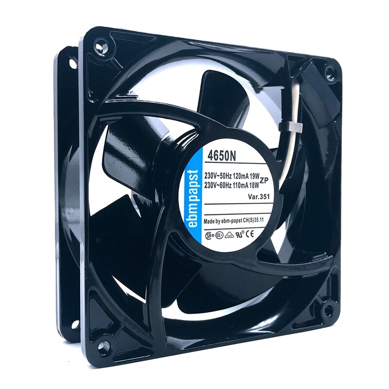 ebm-papst 4650N 230V AC 120x120x38mm AC Axial Cooling Fan
