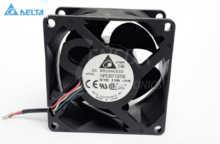 Delta AFC0712DE 70x70x38mm 12V DC 1A Axial Cooling Fan