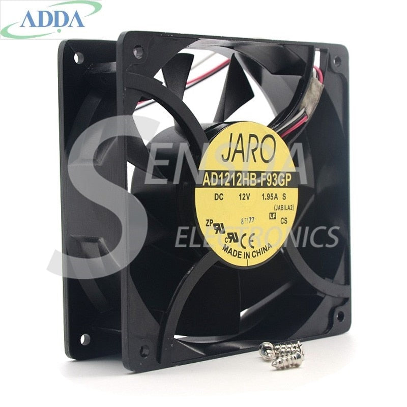 ADDA AD1212HB-F93GP 120x120x38mm 12V DC 1.95A Axial Cooling Fan