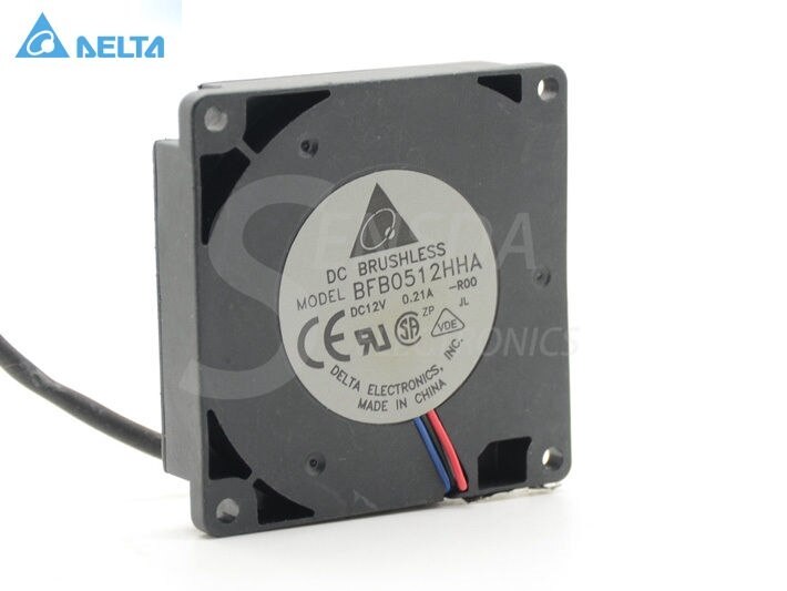Delta BFB0512HHA 50x50x10mm 12V DC 0.24A Axial Cooling Fan