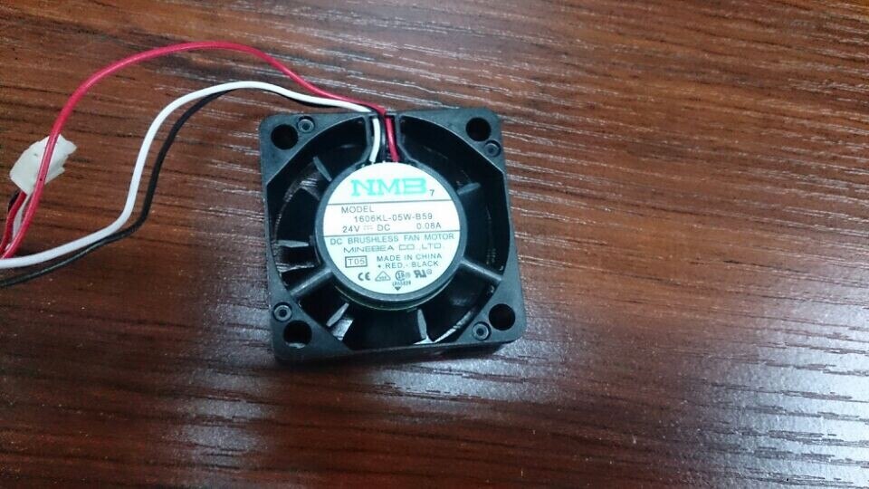 NMB 1606KL-05W-B59 40x40x15mm 24V DC 0.08A Axial Cooling Fan