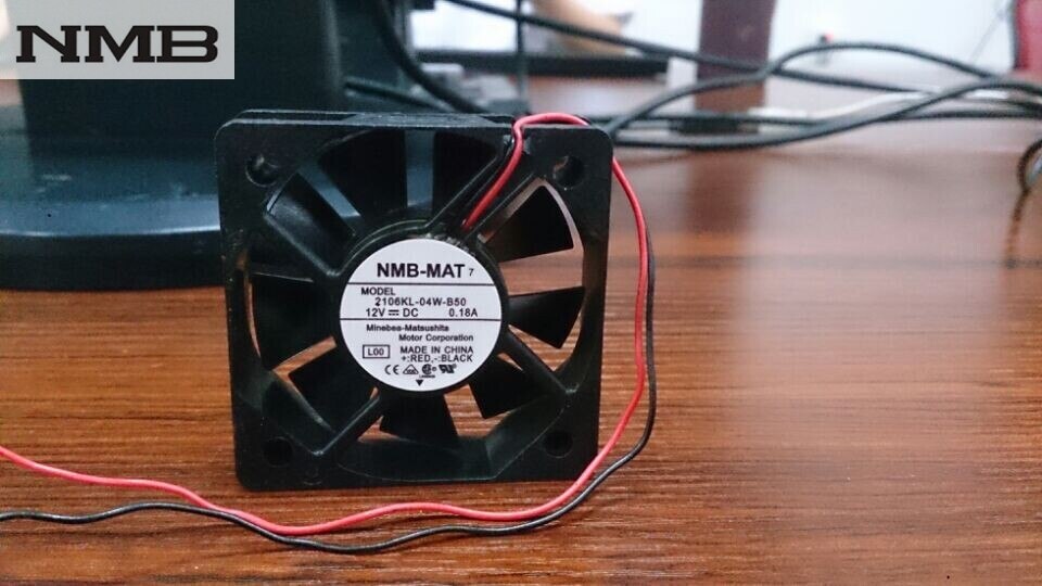 NMB 2106KL-04W-B50 12V DC 0.18A Axial Cooling Fan