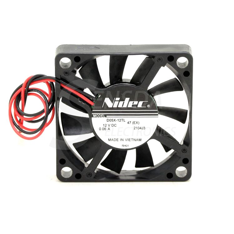 Nidec D05X-12TL 12V DC 0.06A Axial Cooling Fan