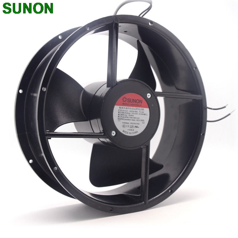 SUNON A2259-MBL 254x254x89mm 230V AC Axial Cooling Fan