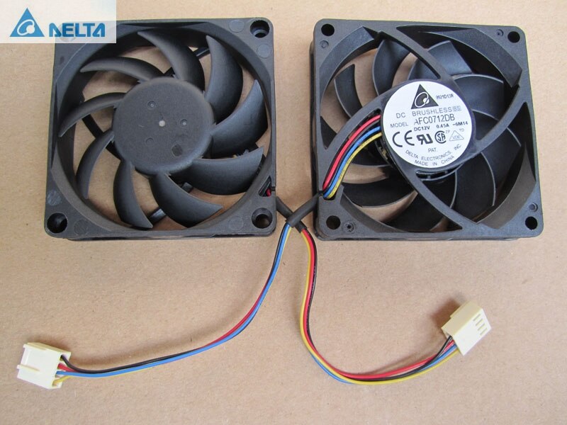 Delta AFC0712DB 70x70x15mm 12V DC 0.45A Axial Cooling Fan