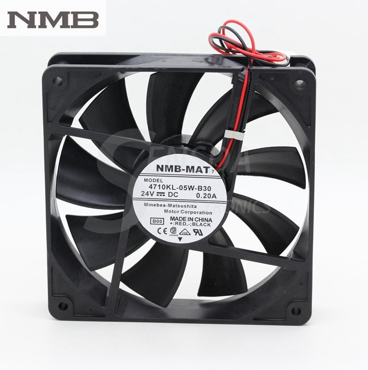 NMB 4710KL-05W-B30 24V DC 0.20A Axial Cooling Fan