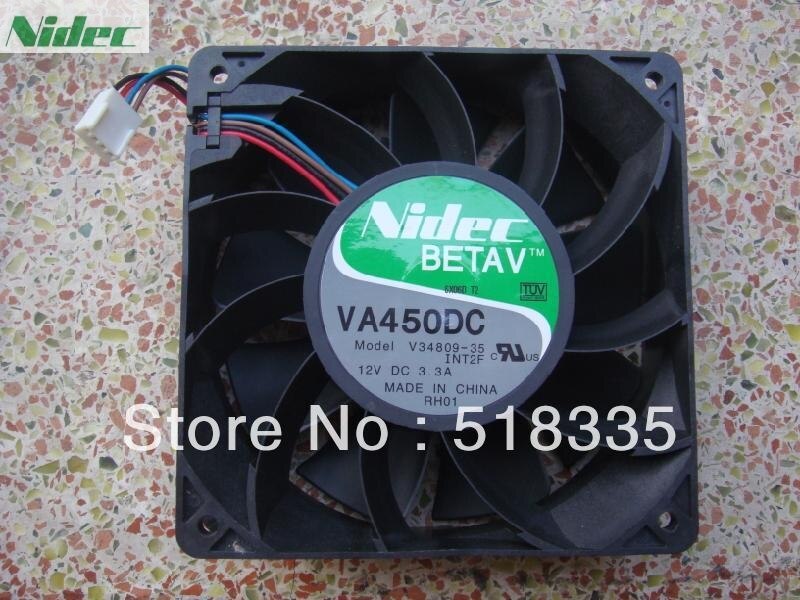 Nidec VA450DC 12V DC 120x120x38mm Brushless Cooling Fan